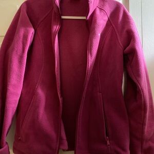 Pink Fleece Jacket L Columbia